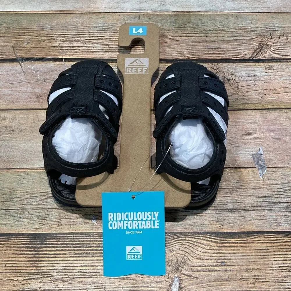 Reef Unisex-Child Little Water Sandal Size 4 Toddler
